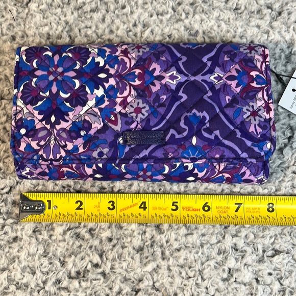 Vera Bradley Bags Nwt Vera Bradley Iconic Rfid Audrey Wallet Regal Rosette Poshmark